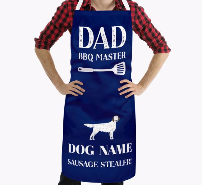 Master of the Barbecue: Personalised {breedFullName} Apron